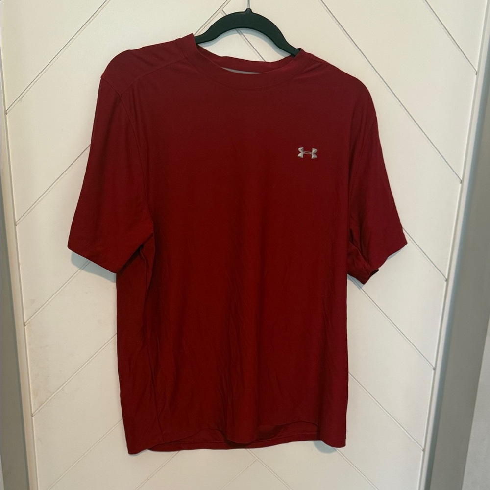 Under Armour Men's Crimson Short Sleeve Tee